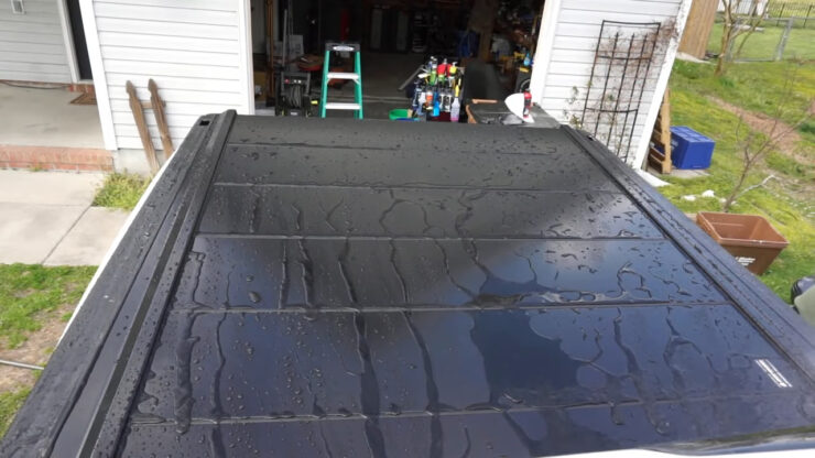 WATER TESTING PERAGON TRUCK BED COVER