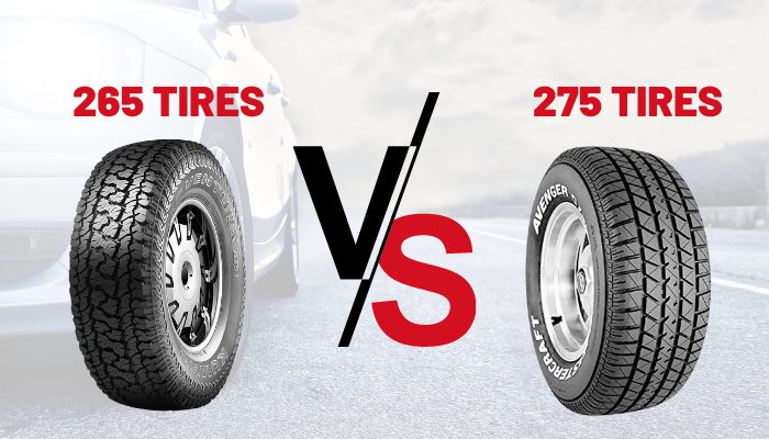Difference Between 265 and 275 Tires