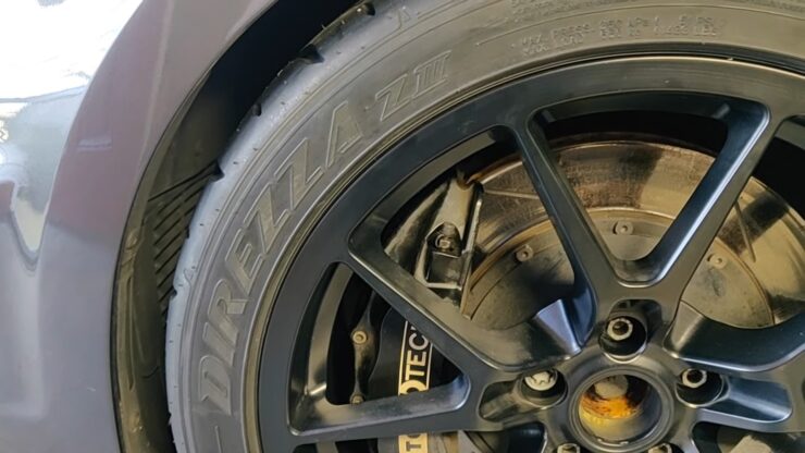Michelin 235 tires on Golf R MK7.5